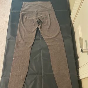 Lululemon Wunder Under HR Brown Ash Leggings - Size 6